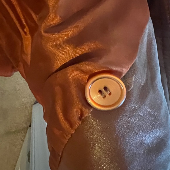 Brown leather jacket - Picture 5 of 5